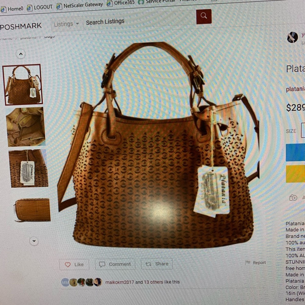 Platania handmade in Italy woven leather satchel